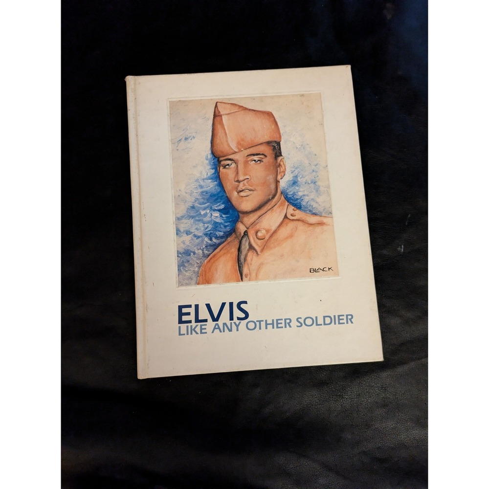 1988 Elvis Like Any Other Soldier Limited Ed 466/1000 Signed Jerry Osborne Book